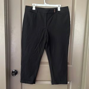 White House Black Market slim crop pants